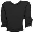 Xtina_723s Basic Sweater - Black