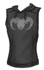 Advent Calendar 2023 Melpomenes Modern Sleeveless Aries Ram Hoodie Black