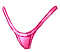 Visceraes Tiny Thong - Pink