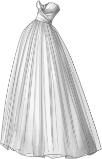 Ball Gown White