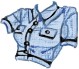 Advent Calendar 2023 Fillyjonka Kimdracula Tweed Shirt with Buttons blue